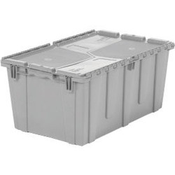 ORBIS Flipak Distribution Container FP243-DTMQ-GRAY - 26-7/8-17 x 12 Gray