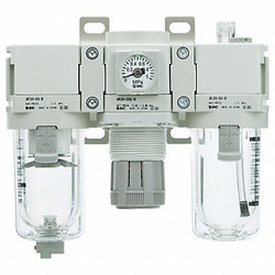 Smc Filter, Regulator, Lubricator,3/4"NPT  AC40-N06-Z-D