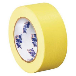Tape Logic Masking Tape,2x60 yd.,Yellow,PK24 T937003Y
