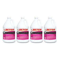 Betco® Pink Foaming Skin Cleanser, Fresh, 1 Gal Bottle, 4/carton 7500400
