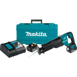 Makita LXT Cordless Recipro Saw Kit 5.0Ah Lithium-Ion 18V Brushless 0-2300/3000