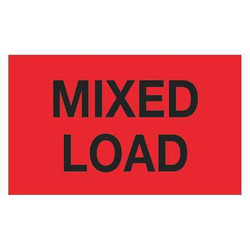 Tape Logic Label,Mixed Load DL1110