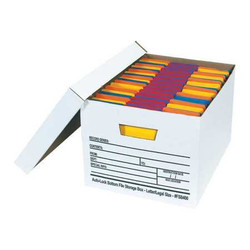 Partners Brand File Box,Auto-Lock Bottom,15x12x10",PK12 FSB400