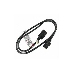 Manufacturer Varies Powr Cord,IEC C14,SJT,3 ft.,Blk,10A,16/3 5XFR5ID