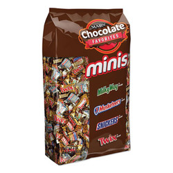 Snickers® Minis Size Variety Pack, Assorted, 4 Lb MMM50972