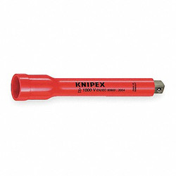 Knipex Socket Extension, Chrome, Drv 1/2 in  98 45 125
