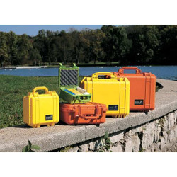 Pelican ProtCase,2 15/16 in,Double Throw,Yellow  1200-000-240