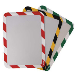 Tarifold Sign Holder,Green; White,10 1/4" H,PK2 P194945