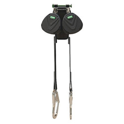 Msa Safety Self-Retracting Lifeline,8 ft L,2Legs 10192051