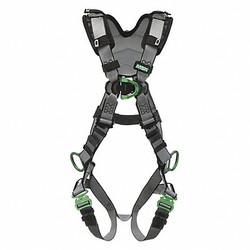 Msa Safety Full Body Harness,V-FIT,XS 10194863