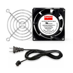 Dayton Axial Fan Kit,3 5/8 in H,1 in D 786EV1