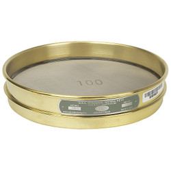 Advantech Manufacturing Sieve, #100, B/S, 8 In, Half Ht 100BS8H