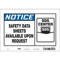 Condor Safety Sign,7 inx10 in,Vinyl 476G89