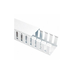 Panduit Wire Duct,Wide Slot,White,4.25 W x 4 D G4X4WH6