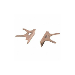 Wilton Replace. Vise Jaw,Copper,Incl. Pair,PR 404-5