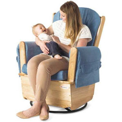 Foundations SafeRocker Swivel Glider Natural 4303046