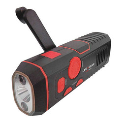 Life+gear Crank Light,Stormproof,LED LG38-60675-RED