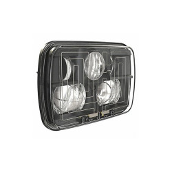 J.W. Speaker Headlight,LED,5-19/32" H x 7-7/8" W  8910 Evo 2