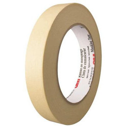 3m Masking Tape,3/4x60 yd.,Natural,PK12 T93420312PK