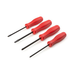 Tekton Black Oxide Blade Screwdriver Set, 4-Pie DRV40107