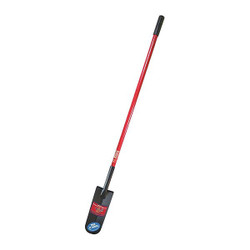 Bully Tools Drain Spade,14",12 ga.,Fiberglass Lon 82530