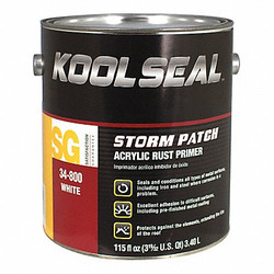 Kool Seal Primer,Acrylic Base,1 gal KS0034800-16