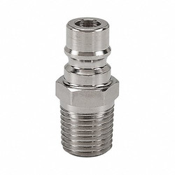 Snap-Tite Quick Connect,Plug,3/8",3/8"-18 SPHN6-6M