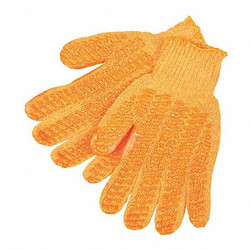 Mcr Safety Knit Gloves,9",M,Orange,PK12  9675MM