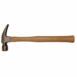 Westward Rip-Claw Hammer,Hickory,Milled,20 Oz  6DWJ0
