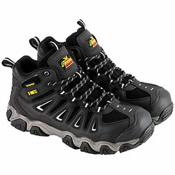 Thorogood Shoes Hiker Boot,M,9 1/2,Black,PR 804-6490 M 9.5