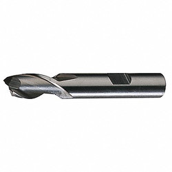 Cleveland Sq. End Mill,Single End,HSS,7/8"  C41637