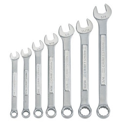 Craftsman Wrenches, 7 pc SAE Raised-Panel Combinat CMMT87016
