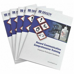 Brady Training DVD,Hazard Communication,PK5 132458