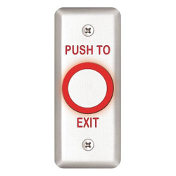 Sdc Exit Push Button,1-3/4 in. W  463NU