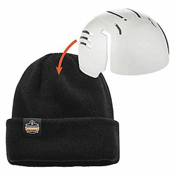 N-Ferno by Ergodyne Knit Cap with Bump Cap,Universal,Black 6811ZI