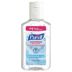 Purell Hand Sanitizer,1 oz,Fresh,PK250  3901-2C-250