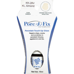 Fixture-Fix Porc-A-Fix Kohler Almond Porcelain Touch-up Paint, 15cc KK-28V
