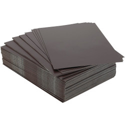 NorWesco 8 In. x 12 In. Brown Galvanized Step Flashing Shingle 511004 Pack of 50