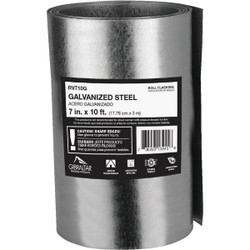 NorWesco 7 In. x 10 Ft. Mill Galvanized Roll Valley Flashing 518940