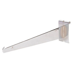 Econoco Grid,12",Shelf Bracket,Chrome,PK48 GW/12KB