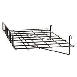Econoco Grid Shelf,Black,24" x 15",PK4 BLKS/93