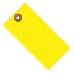Tyvek Shipping Tag,4 3/4x2 3/8",Yellow,PK100 G14051B