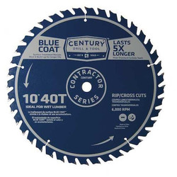 Century Drill & Tool Contractor Combo Saw Blade,10 in.,40T 10213