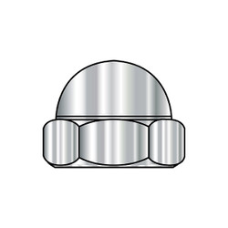 Sim Supply Cap Nuts,1/2-13 CAP NUT CLOSED 1,PK100 50NC188