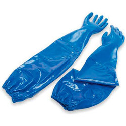 Honeywell Nitri-Knit Chemical Resistant Gloves Nitrile Size 8 Blue