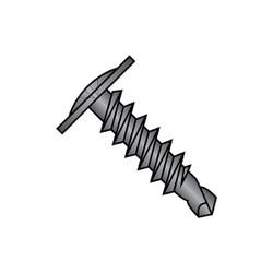 Sim Supply Self Drilling Screws,8-18x9/16,PK5000 0809KPMB