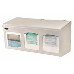 Bowman Dispensers Face Mask Dispenser,Brown,26 1/2" W FM001-0212