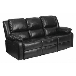 Flash Furniture Black Leather Recliner Sofa BT-70597-SOF-GG
