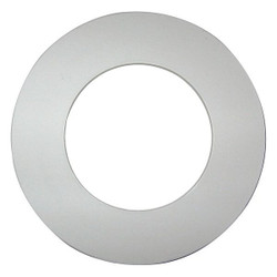 Sim Supply Flange Gasket,1/2 in.,1/8 in.,White,PTFE  24SH-RG-0150-125-0050