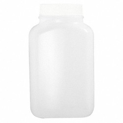 Qorpak Bottle,96 mm H,Natural,50 mm Dia,PK500 PLC-03472